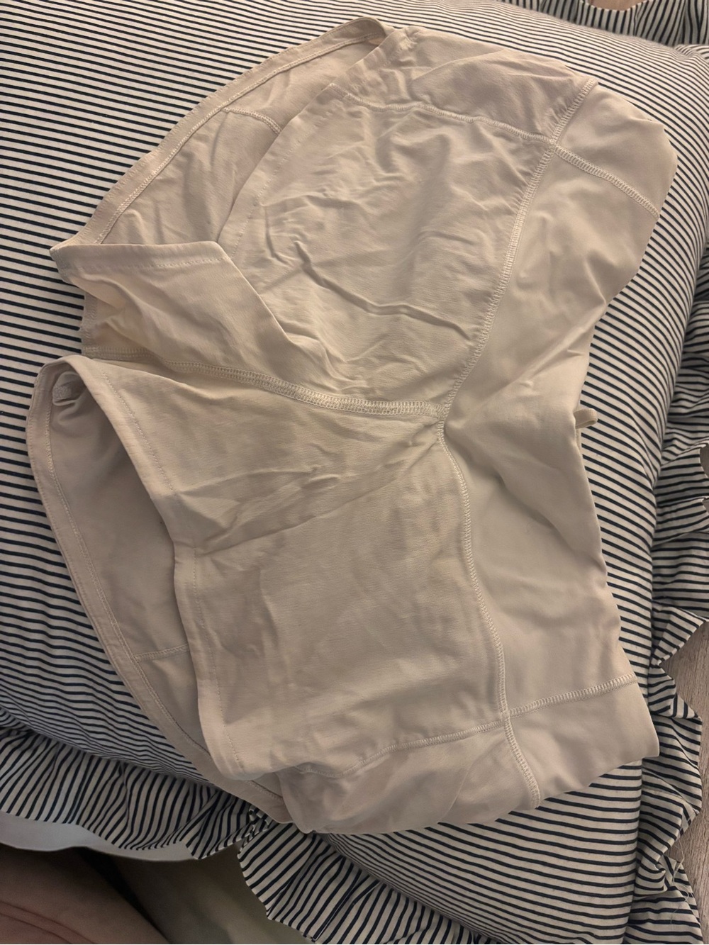 lululemon athletica women's athletic shorts in light beige